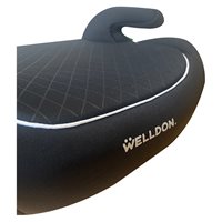 Welldon WD020 Isofix selepude gr. 2/3 sort stof