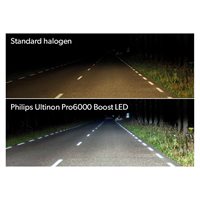Philips Ultinon Pro6000 Boost LED H4 ECE godkendt 2 STK