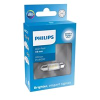Philips 38mm Festoon LED Pinol 11854 WU60 6000K 12V