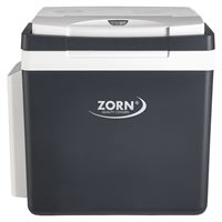ZORN 25L elektrisk køleboks 12/230V ink. batteri 7,8 Ah