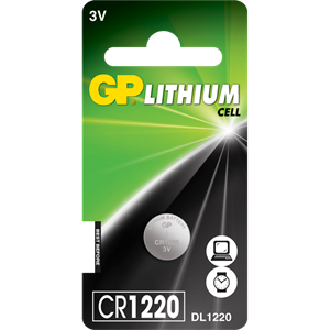 Gp cr1220 batteri stk.