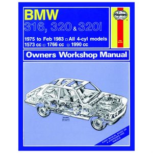 Håndbog BMW E21 316, 320, 320i 1975-83