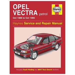 Håndbog Opel Vectra a benzin 1988-1995