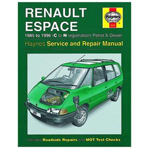 Håndbog Renault Espace benz+diesel 85-96