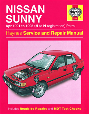 Håndbog Nissan Sunny 91-95