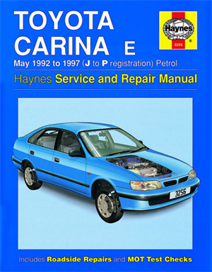 Håndbog Toyota Carina e 92-97