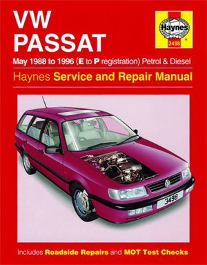 Håndbog Passat benz+diesel 88-96